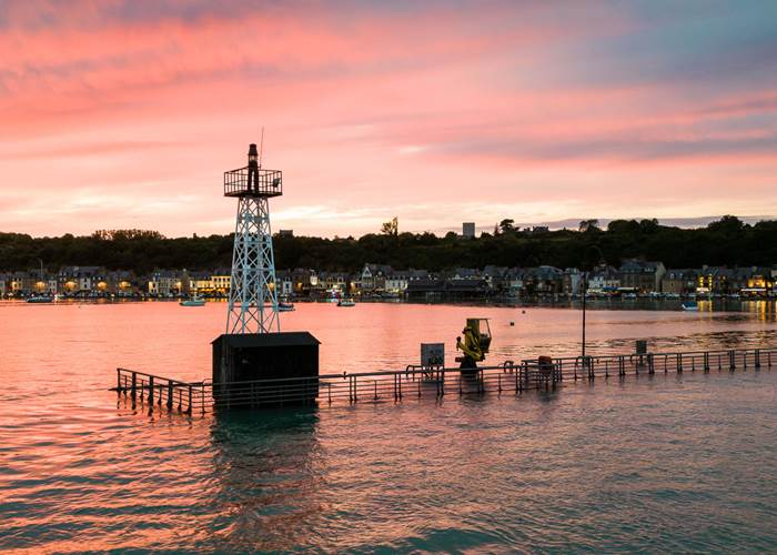 Cancale à marée haute