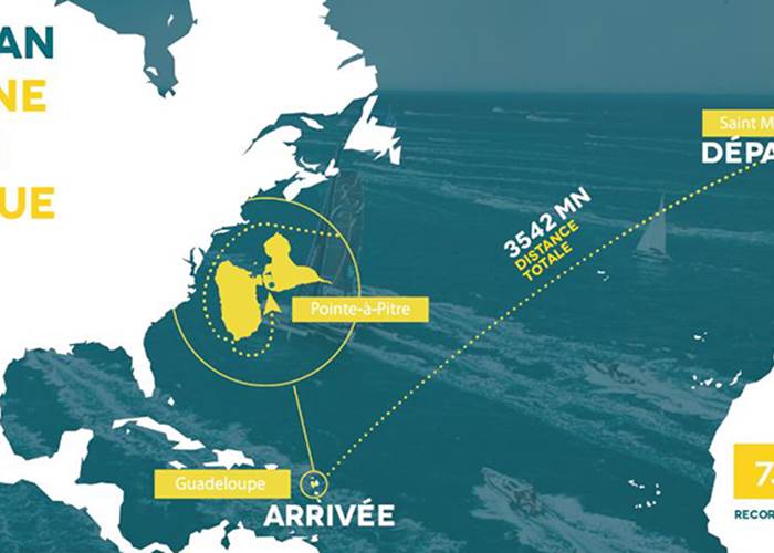 Route du Rhum de Cancale à Pointe à Pitre