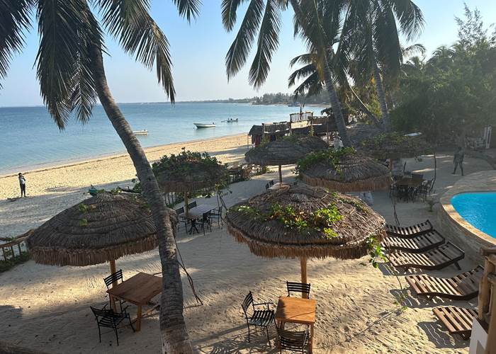 Vue depuis votre chambre deluxe côté Océan Indien-page