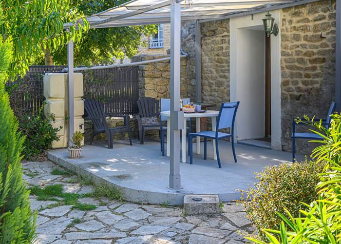 Terrasse sur jardin