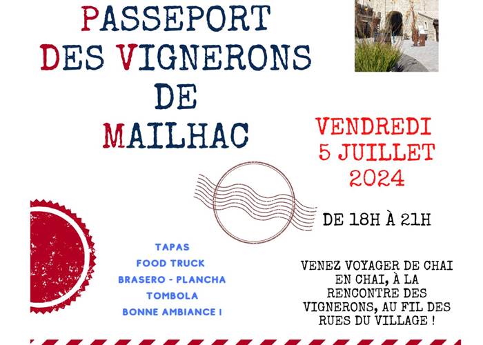 Passeport Vignerons Mailhac
