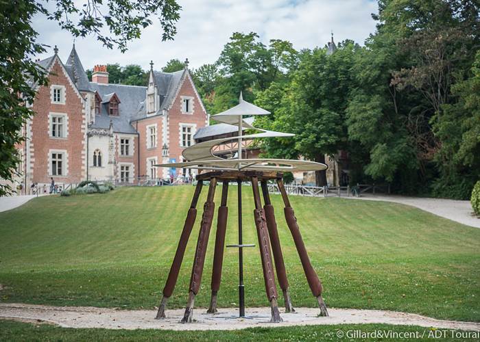Le Clos Lucé : © 2016 - Gillard et Vincent - ADT Touraine
