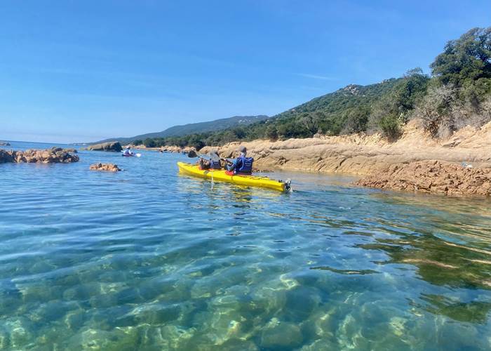 Abbartello kayak paddle Corse