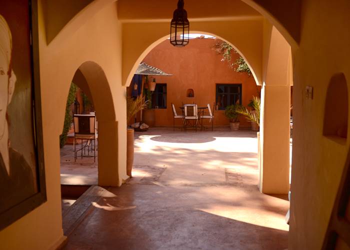 Le patio et sa couba