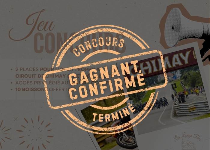Gagnant Jeu Concours - Gîte Les Longs Prés Chimay