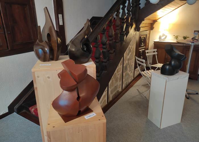 Maison d'hôtes L'Amphitryon - L'exposition de Jean Claude Udycz_4