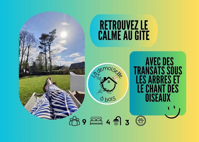 La demoiselle ô bois à deux pas de Chimay