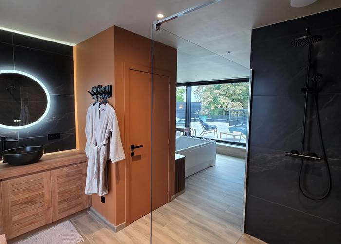 salle de bain Suite au sommet des arbres