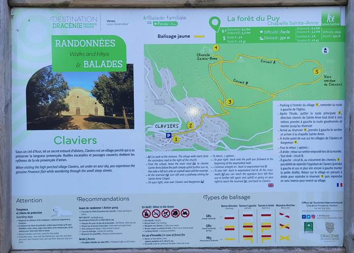 Randonnée au départ du village