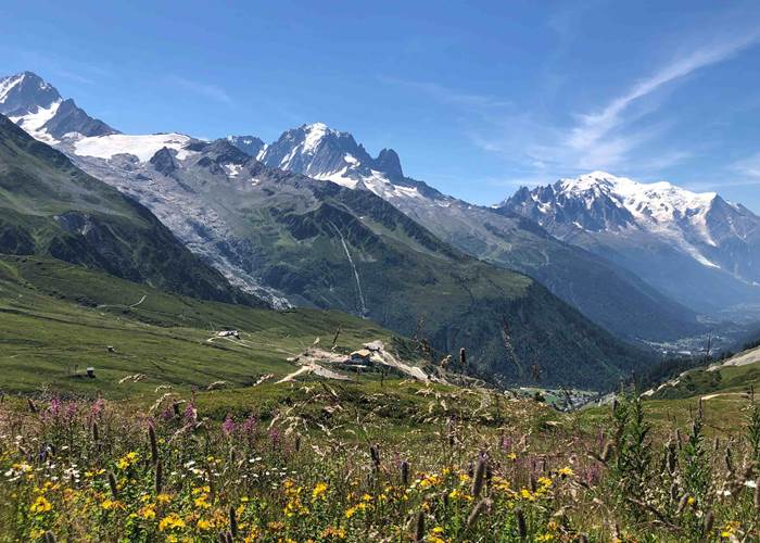 Chamonix Mont Blanc valley