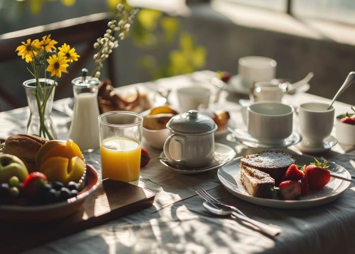 Un petit-déjeuner au top