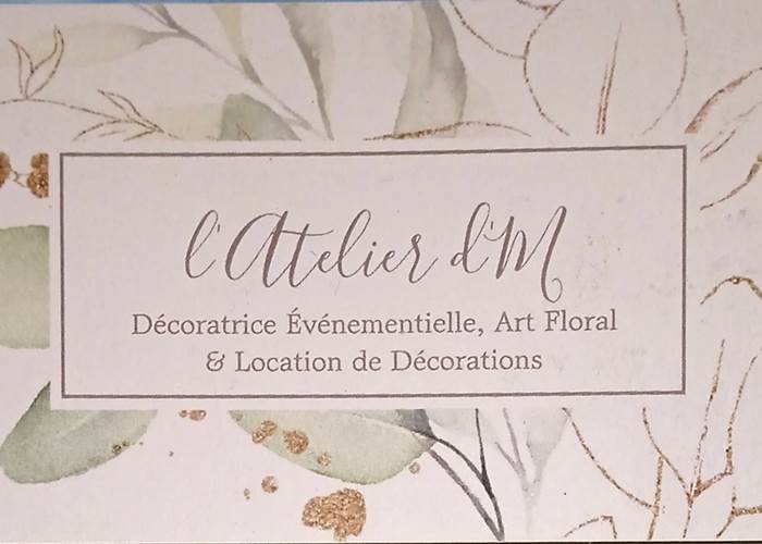 Décoration florale par Virginie