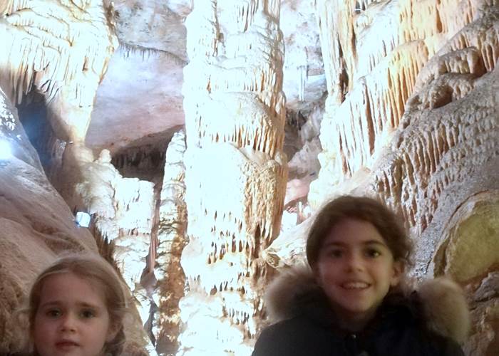 visite aux grottes de Presque
