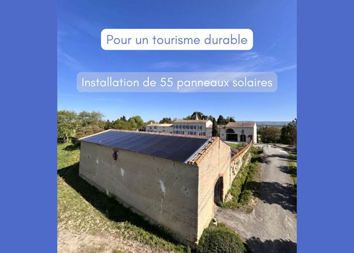 Domaine de Lanis - Panneaux photovoltaiques