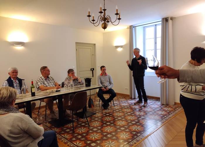 Dégustation avec le Château Landure