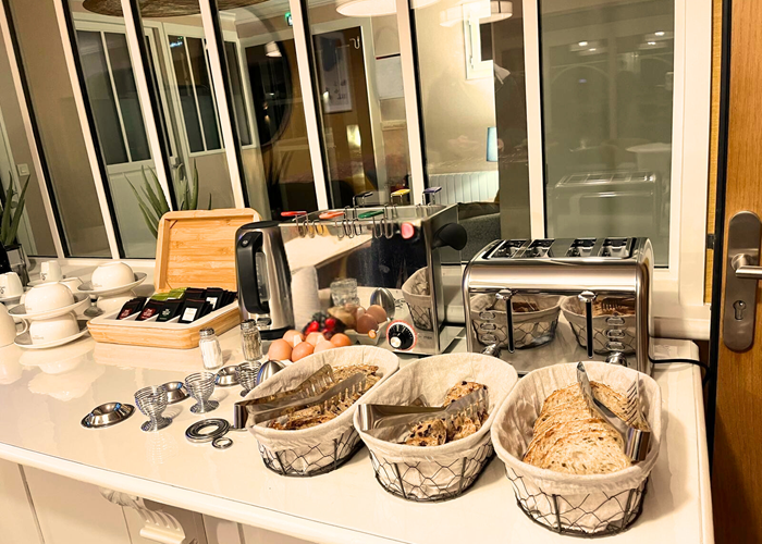 Buffet petit déjeuner