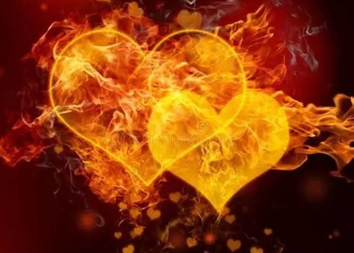 incendie de coeurs