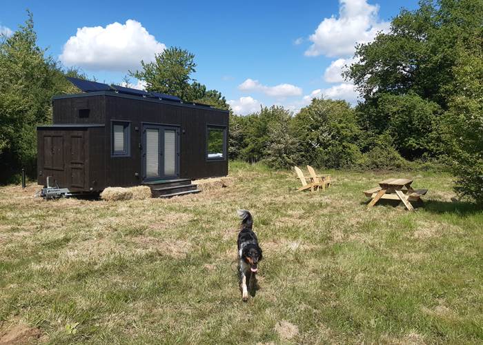 Tiny house Lama Emoi, dormir à la ferme de répit