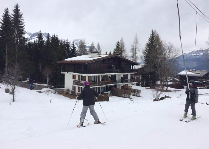 Retour skis aux pieds