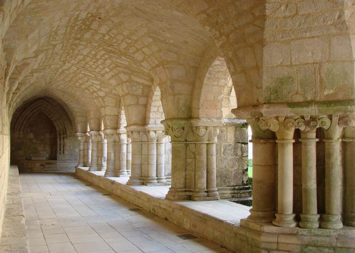 Cloitre de l'Abbaye de Nieul