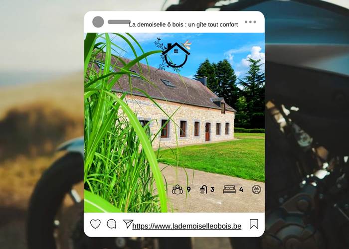 La Demoiselle ô bois gîte tout confort