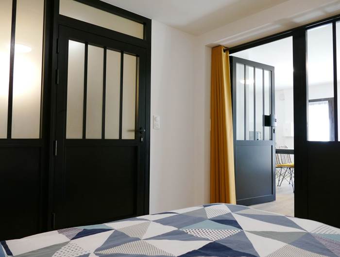 Larges ouvertures pour la lumière - Résidence Heurtebise Jonzac - Appartement Bret