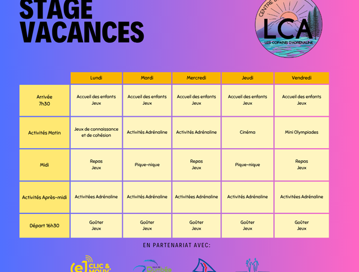 StagesVacances