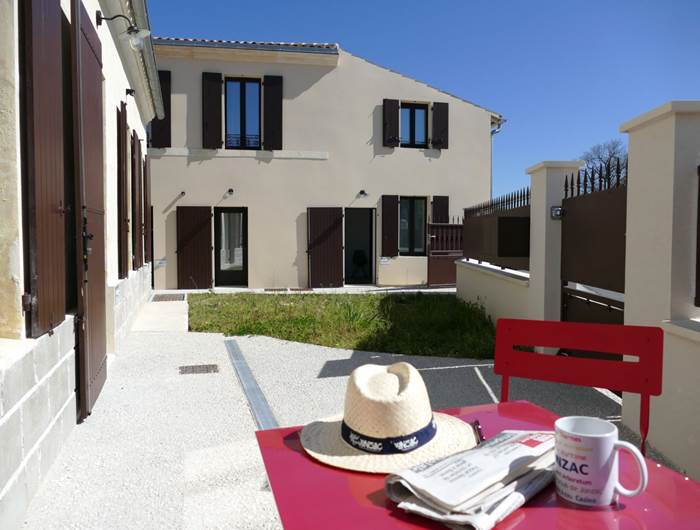 Bain de soleil à Jonzac - Résidence Heurtebise Jonzac - Appartement l'Oméga