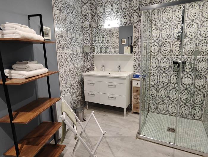 Salle-d-eau-douche-toilette-confortable-rez-de-chaussee-normandie-