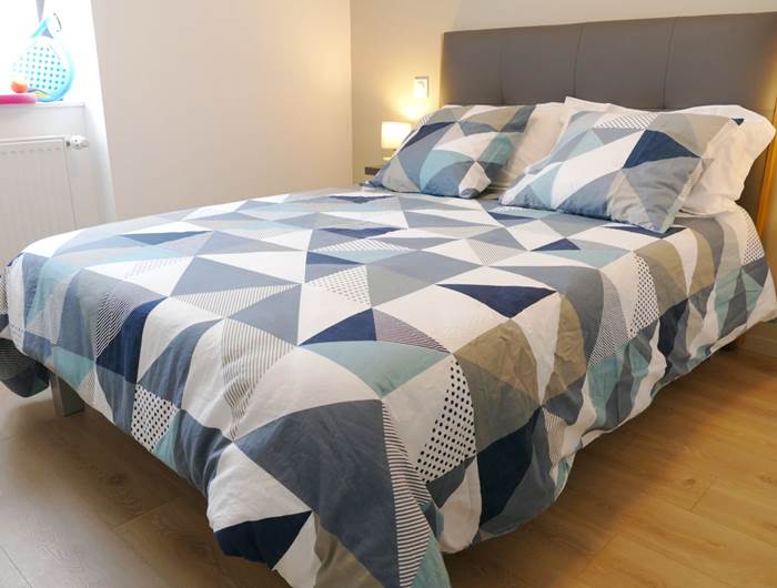 Chambre double 2 - Résidence Heurtebise Jonzac - Appartement Pré des roches