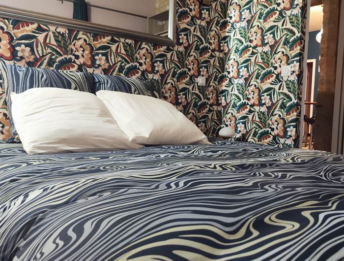 chambre vue jardin