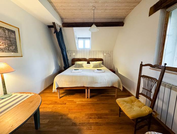 Chambre d'hôte Rivière version lit de couple