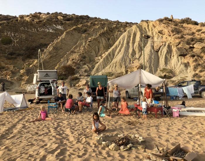 Riad Baoussala - Bivouac été 2018 Iftane plage