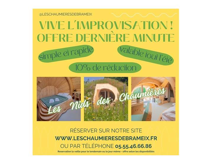 Offre dernière minute