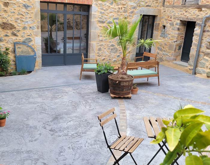 La cour intérieure