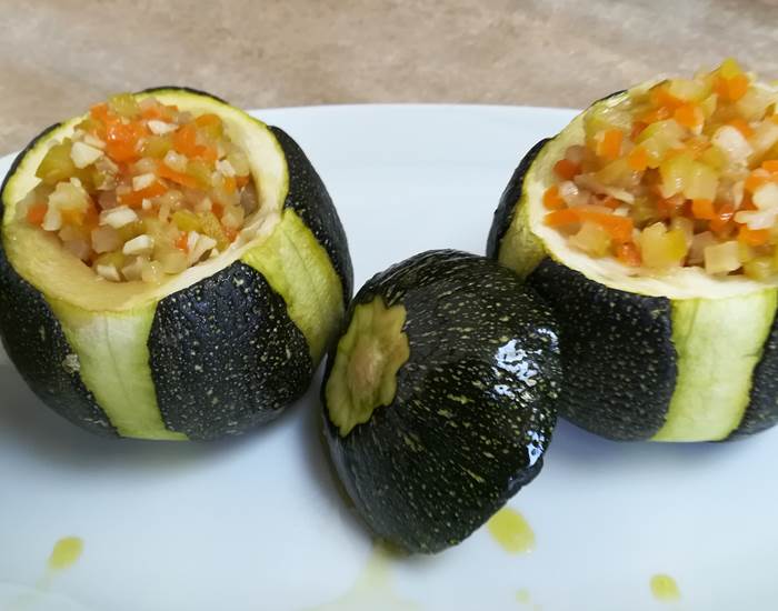 Kergroaz Maner Courgette farcie