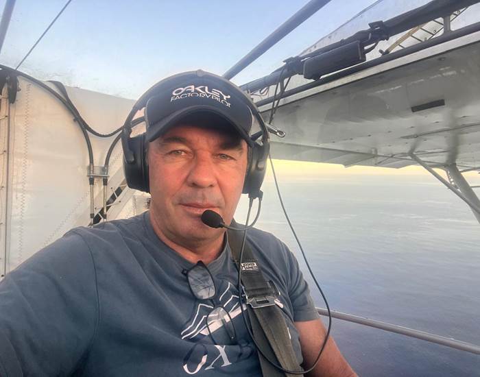 laurent, fondateur et gérant d'air évasion  réunion