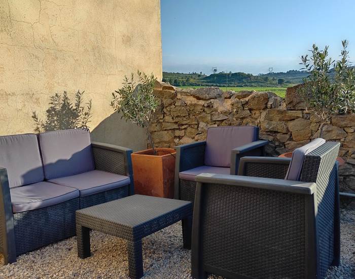 Petit coin de détente à "Le Coq du Nord-Mailhac'"