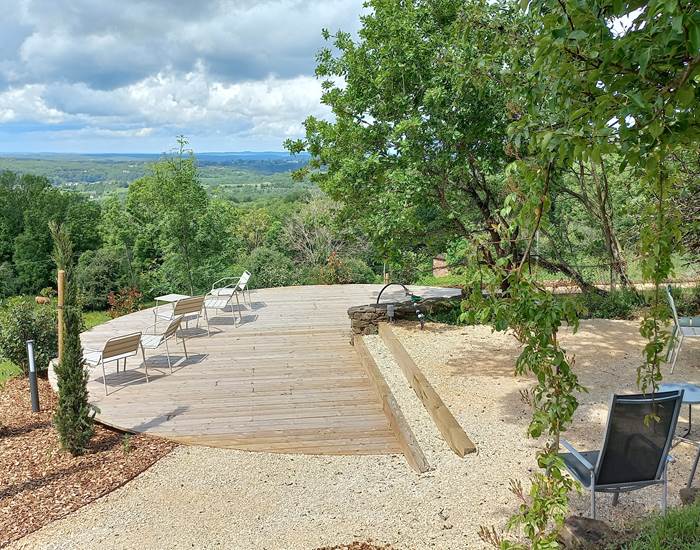 Terrasse belvédère
