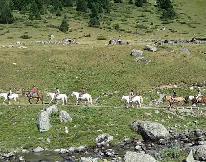 Bareges randonnée equestre