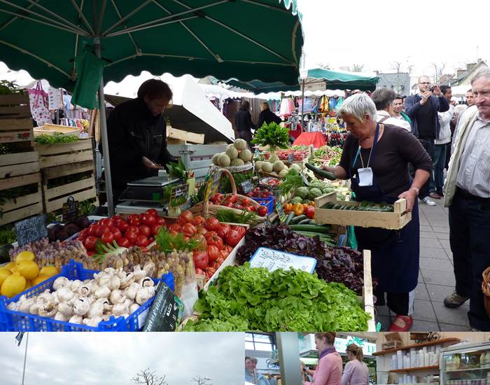 3) Le marché de Dinard
