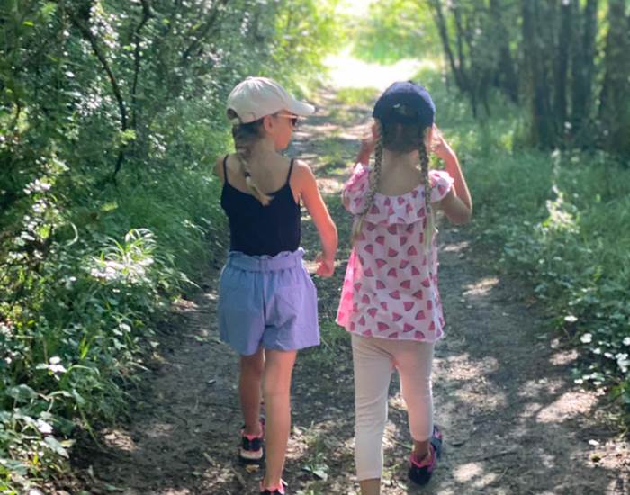 Randonnée en famille