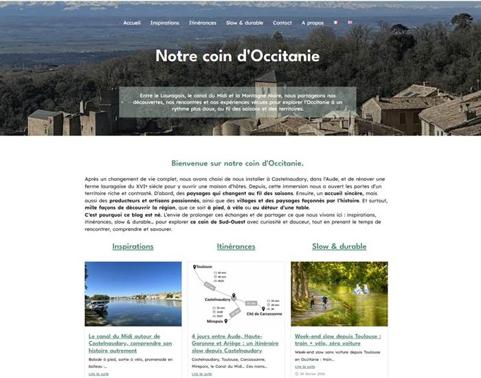 Blog - Notre coin d'Occitanie