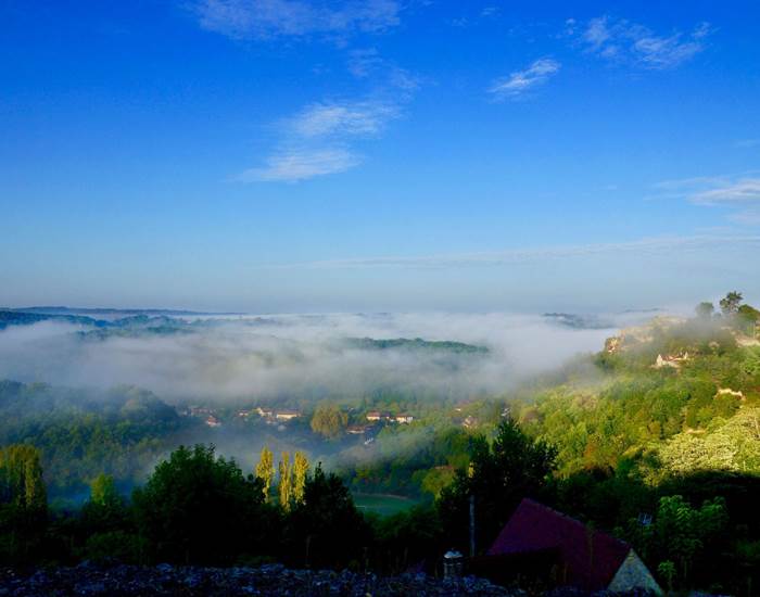 1 logis a Domme - Vue depuis le jardin