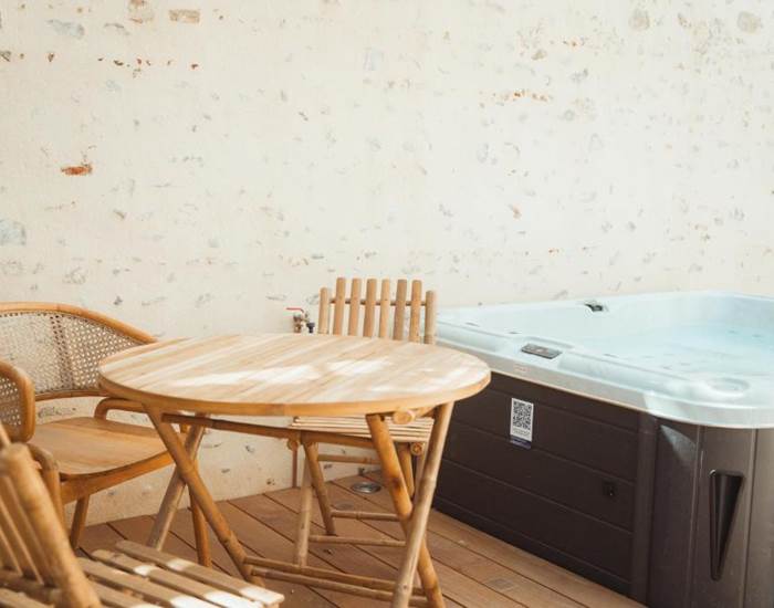 Maison Balas - Location de vacances à Canet-en-Roussillon - Appartement avec Jacuzzi privatif Casa & Spa"