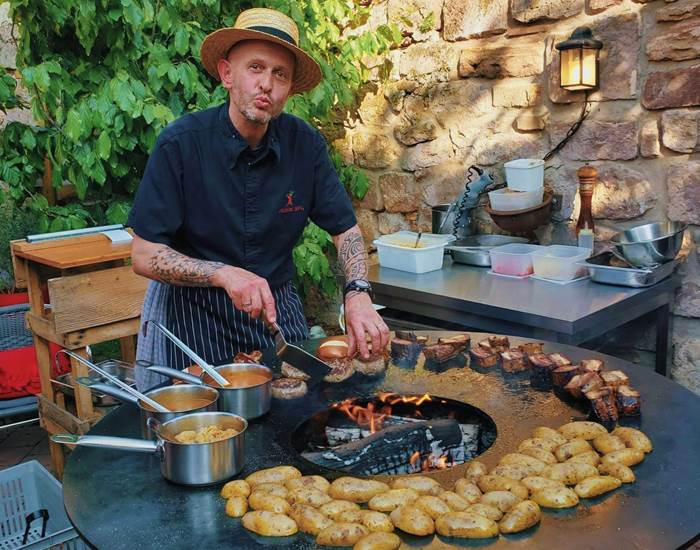 Le chef au Brasero