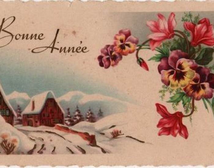 LA Chambre d'Hôtes l'Éphémère vous souhaite une belle année !