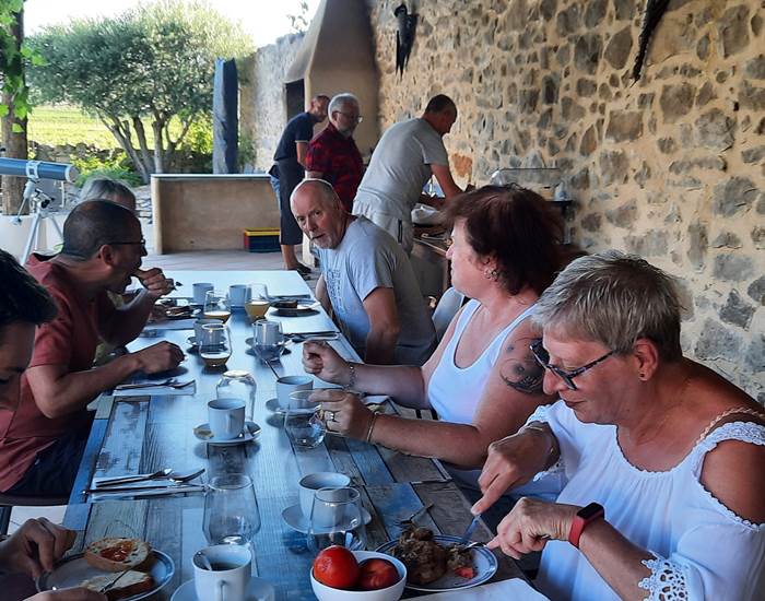 Les petits déjeuners à Le Coq du Nord -Mailhac