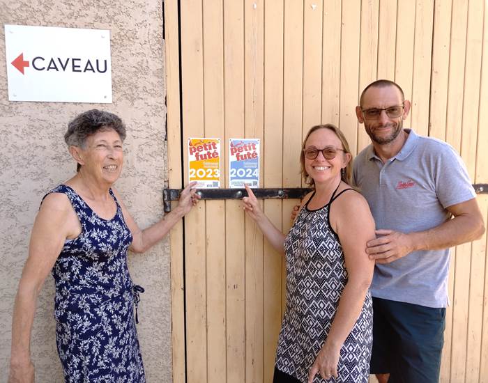 Le Coq du Nord-Mailhac et le Domaine Pierre Fil reconnu par le Petit Futé