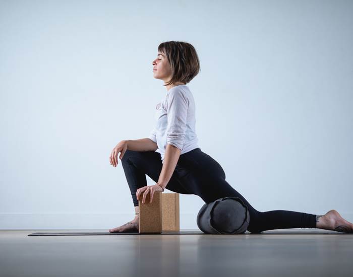 Yoga les pieds heureux
